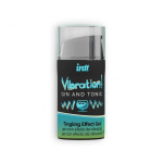 Рідкий вібратор з ароматом джину та тоніка Intt Vibration Gin Tonic, 15 ml