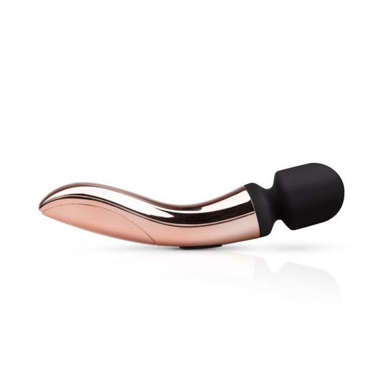 Вібромасажер у формі мікрофона Rosy Gold Nouveau Curve Massager