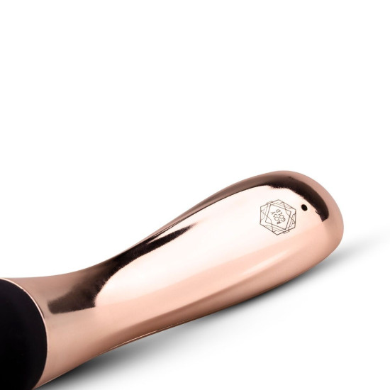 Вібромасажер у формі мікрофона Rosy Gold Nouveau Curve Massager