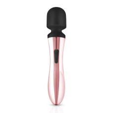 Вібромасажер у формі мікрофона Rosy Gold Nouveau Curve Massager