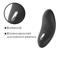 Кліторальний вібратор, чорний Svakom Echo Black