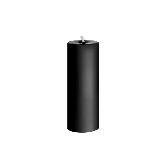 Низкотемпературная свеча для секса и БДСМ, черная Art of Sex Low-Temperature Candle Black, 10 cm