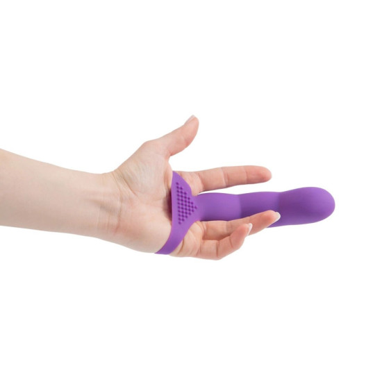 Насадка-дилдо на палець, фіолетова Simple&True Extra Touch Finger Dong Purple