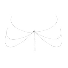 Украшение для тела - цепочка, серебристая Bijoux Indiscrets Magnifique 8 Body Chain Silver