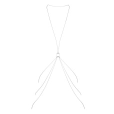 Украшение для тела - цепочка, серебристая Bijoux Indiscrets Magnifique 8 Body Chain Silver