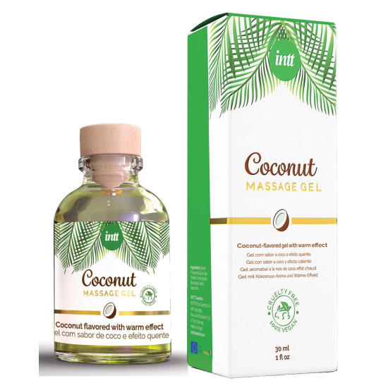 Гель для массажа интимных зон Intt Coconut Vegan, 30 ml
