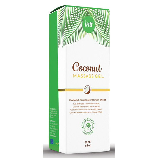 Гель для массажа интимных зон Intt Coconut Vegan, 30 ml