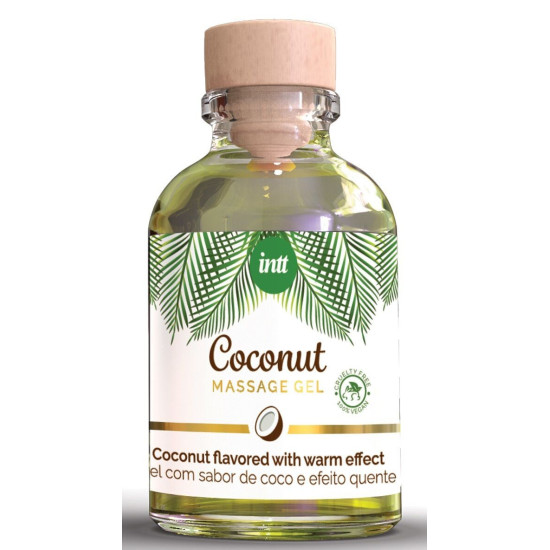 Гель для массажа интимных зон Intt Coconut Vegan, 30 ml