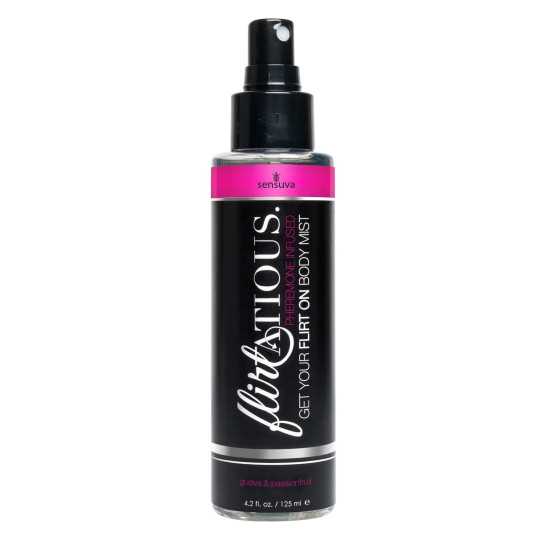 Sensuva Flirtatious PassionFruit & Guava Body Mist 125 ml - спрей-міст для тіла з феромонами