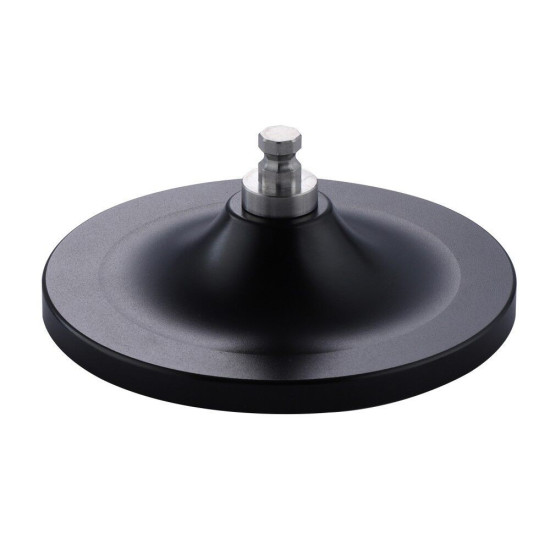 Черный адаптер с присоской 4,5", система KlicLok Hismith Suction Cup Adapter 4.5″ KlicLok Black