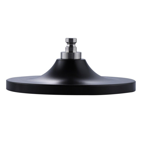 Черный адаптер с присоской 4,5", система KlicLok Hismith Suction Cup Adapter 4.5″ KlicLok Black