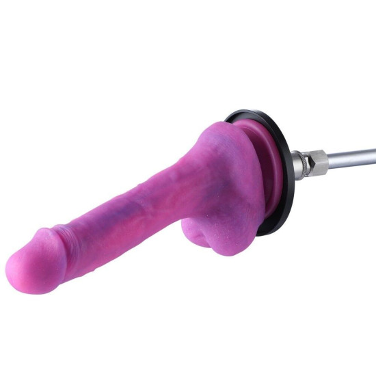 Черный адаптер с присоской 4,5", система KlicLok Hismith Suction Cup Adapter 4.5″ KlicLok Black