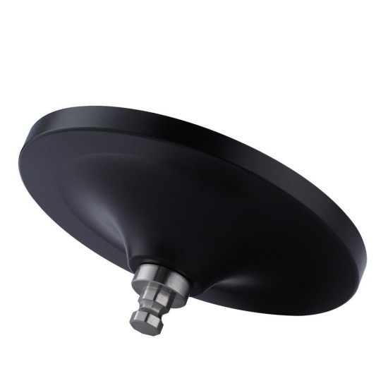 Черный адаптер с присоской 4,5", система KlicLok Hismith Suction Cup Adapter 4.5″ KlicLok Black