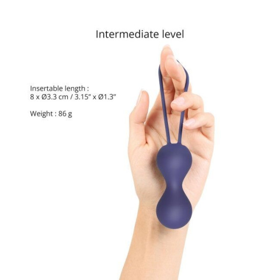 Вагінальні кульки, колір індиго Love To Love Joia Midnight Indigo Love To Love Joia Midnight Indigo