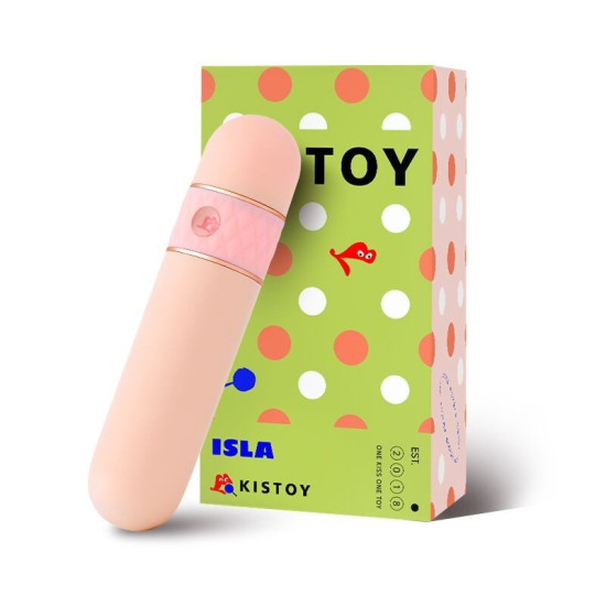 Вакуумный вибратор, розовый KisToy Isla Pink