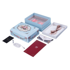 Смартвібратор для пар з пультом ДУ, синій Zalo Fanfan Set Royal Blue