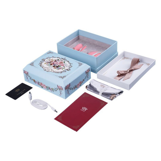 Смартвібратор для пар з пультом ДУ, синій Zalo Fanfan Set Royal Blue