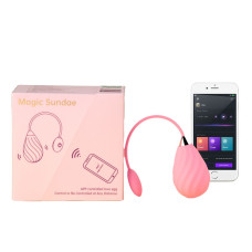 Смарт-виброяйцо, розовое Magic Motion Sundae Pink