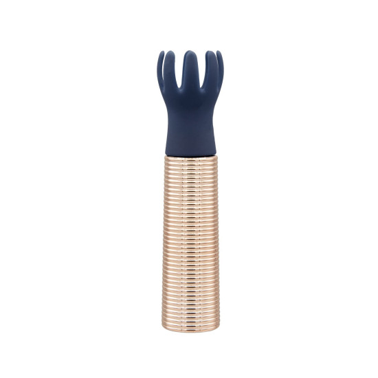 Вібромасажер, синій Pillow Talk Secrets Desires 6-Piece Mini Massager Set - Navy