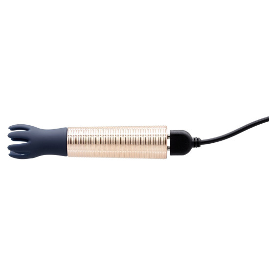 Вібромасажер, синій Pillow Talk Secrets Desires 6-Piece Mini Massager Set - Navy