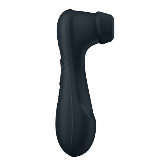 Вакуумный клиторальный стимулятор, тёмно-серый Satisfyer Pro 2 Generation 3 with Liquid Air Dark Grey