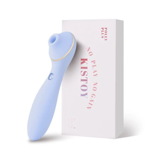 Вакуумный вибратор с подогревом KISTOY Polly Plus Purple