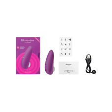 Фиолетовый вакуумный клиторальный стимулятор Womanizer Starlet 3 Violet