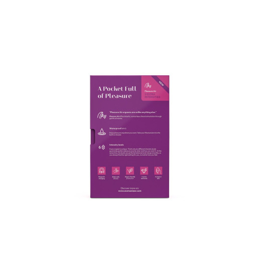 Фіолетовий вакуумний кліторальний стимулятор Womanizer Starlet 3 Violet