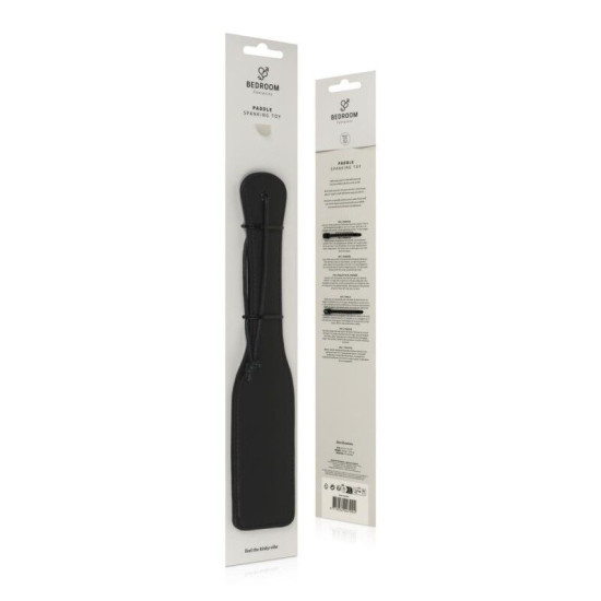 Паддл зі штучної шкіри, чорний Bedroom Fantasies Faux Leather Paddle Black