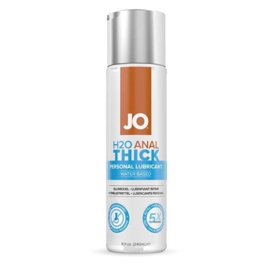 Густой анальный лубрикант на водной основе JO Anal H2O - Thick, 240 ml