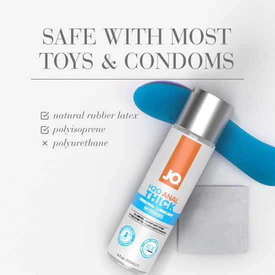 Густой анальный лубрикант на водной основе JO Anal H2O - Thick, 240 ml