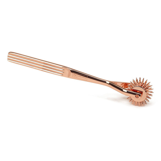Трёхрядное колесо Вартенберга, золотистое Liebe Seele Three-Row Wartenberg Pinwheel Rose Gold