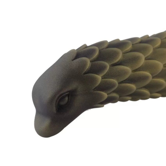 Силиконовый фаллоимитатор длины 21,6 см Hismith Squama Beast Silicone Dildo Monster Series, 8.5"