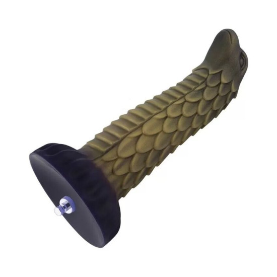 Силиконовый фаллоимитатор длины 21,6 см Hismith Squama Beast Silicone Dildo Monster Series, 8.5"