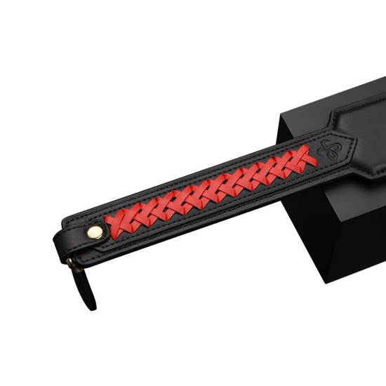 Падл с плетеной ручкой Lockink Sevanda Braided-Handle Spanking Paddle