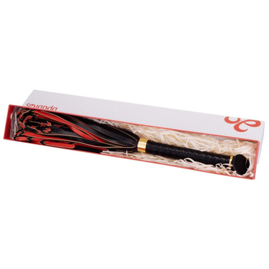 Падл с плетеной ручкой Lockink Sevanda Braided-Handle Spanking Paddle
