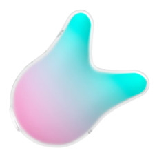 Вакуумний кліторальний стимулятор, м'ятно-рожевий Satisfyer Mermaid Vibes Mint/Pink