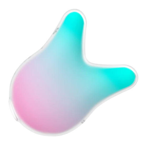 Вакуумний кліторальний стимулятор, м'ятно-рожевий Satisfyer Mermaid Vibes Mint/Pink