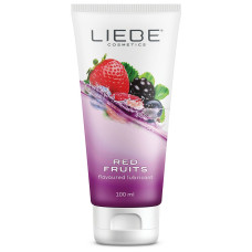 Лубрикант на водній основі зі смаком червоних фруктів Liebe Lubricant Red Fruits, 100 мл