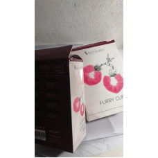 Наручники S Pleasures Furry Cuffs Pink (м'ята упаковка)