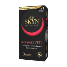 Текстуровані презервативи з крапками та рельєфом SKYN Intense Feel, 10 шт