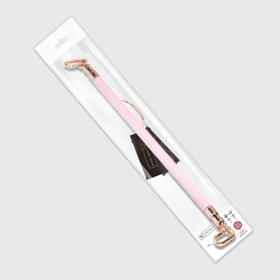 Жорстка розпірка для рук або ніг, рожева Liebe Seele Pink Leather Spreader Bar