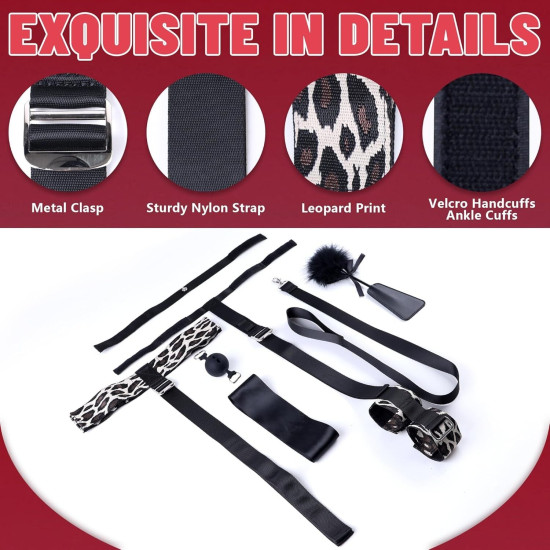 БДСМ-набор LOCKINK YEAHWOW Armbinder Restraint Set Black