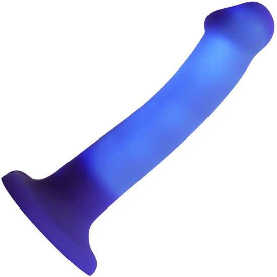Світиться дилдо, фіолетовий Strap-On-Me Glow-LED Dildo Purple, M
