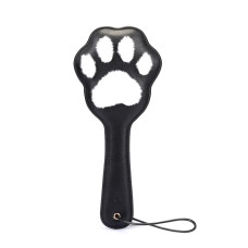 Паддл у вигляді кошачої лапки, чорно-білий Liebe Seele Round Paddle Black/White
