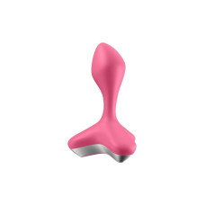 Анальна пробка з вібрацією, діаметр 3,5 см, рожева Satisfyer Game Changer Pink