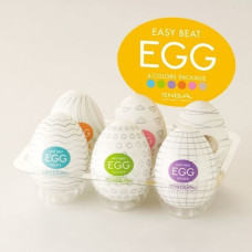 Набор из 6 яиц-мастурбаторов Tenga Egg Variety Pack