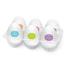 Набор из 6 яиц-мастурбаторов Tenga Egg Variety Pack