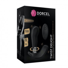 Універсальний вібратор з перловим масажем простати Dorcel Twist Delight