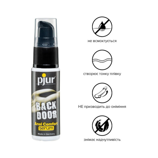 Розслаблюючий гель для анального сексу Pjur Backdoor Serum, 20 ml